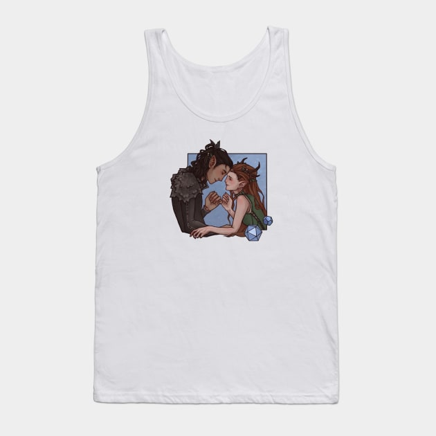 Vax and Keyleth | Whitestone Is For Lovers Tank Top by keyvei